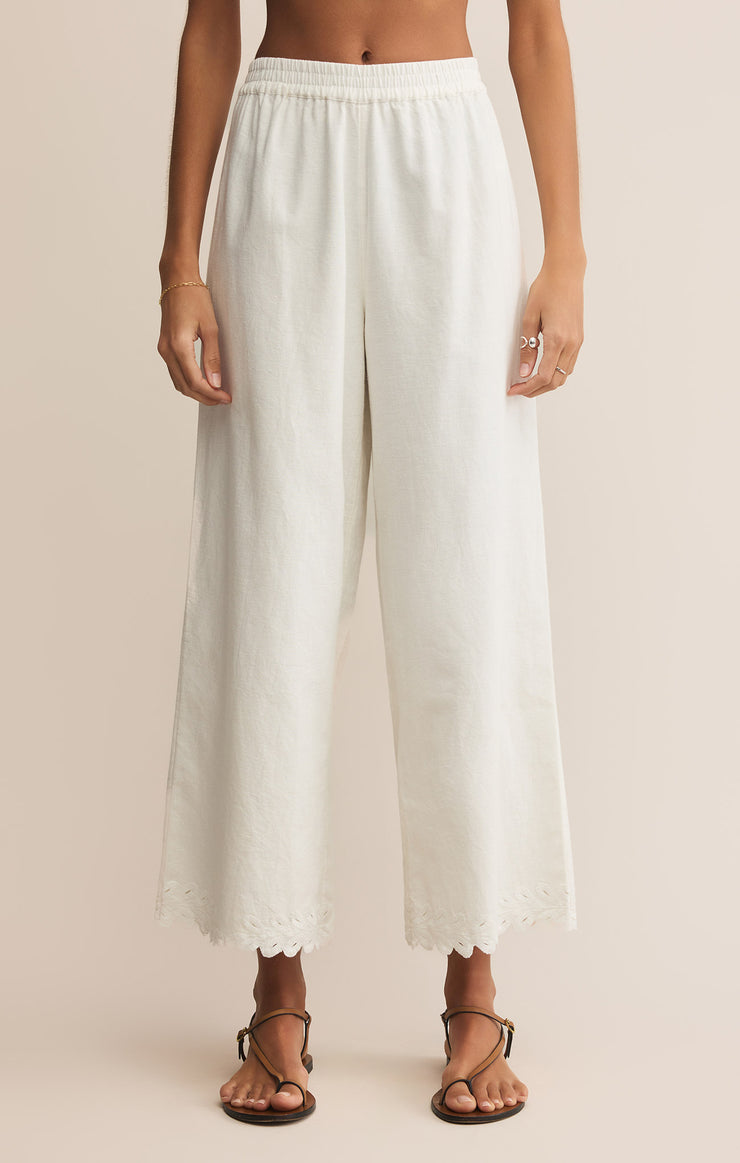 Pants Pesaro Eyelet Pant White