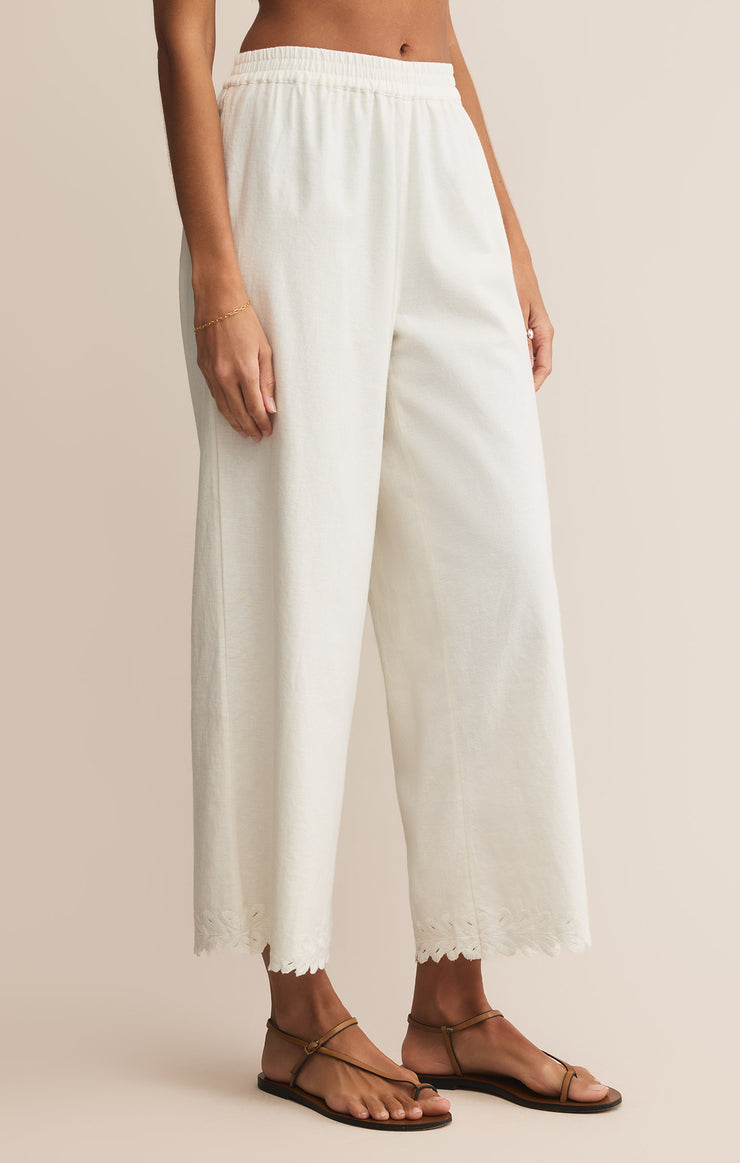 Pants Pesaro Eyelet Pant White