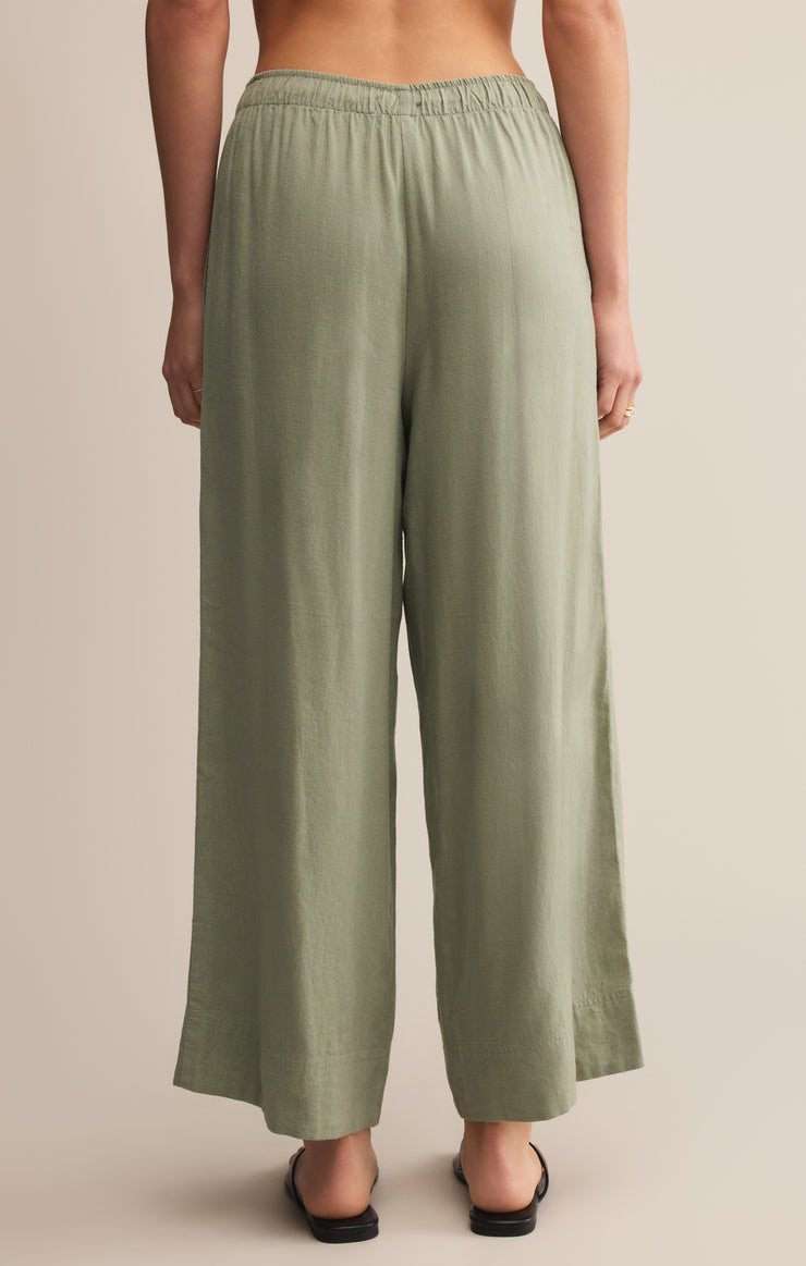 Pants Easton Textured Linen Pant Avocado