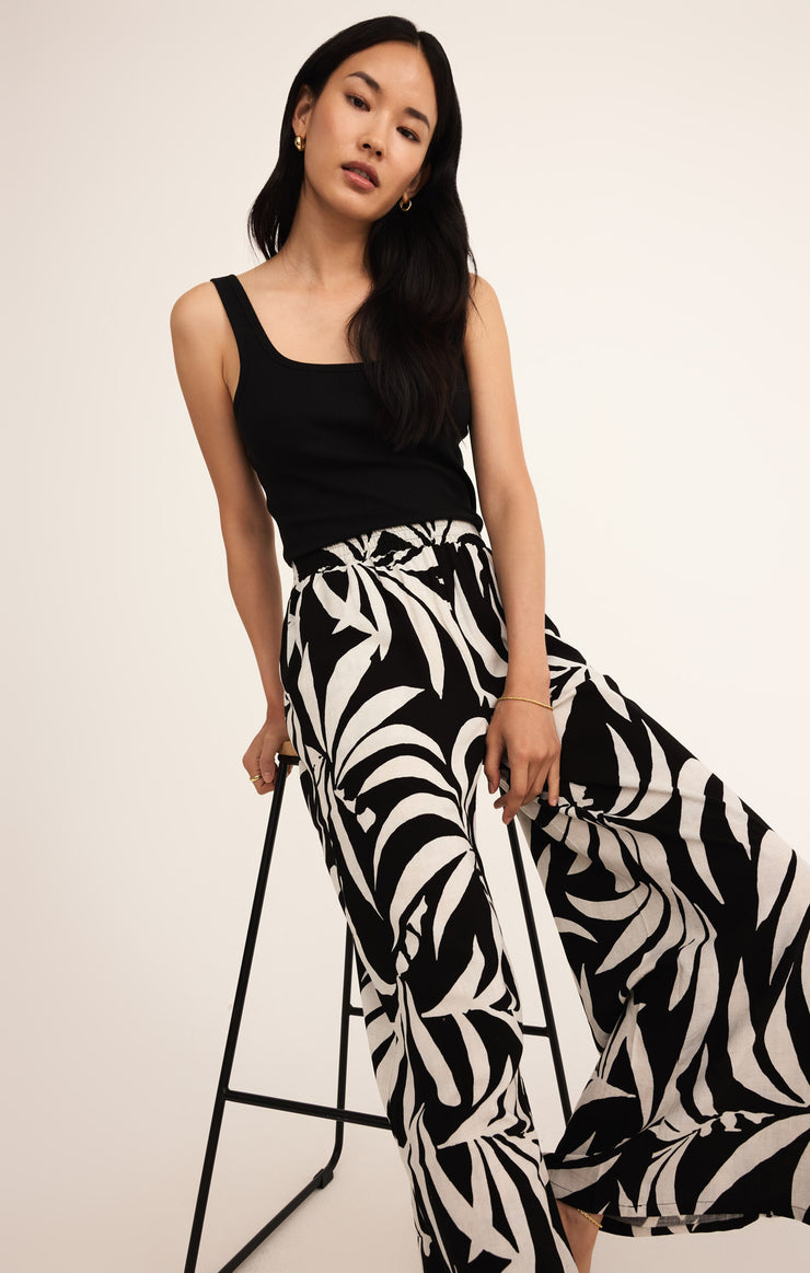 Pants Dante Tropical Linen Pant Black