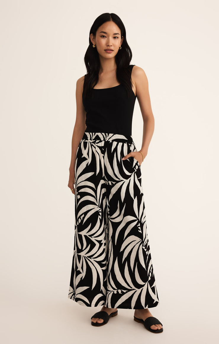 Pants Dante Tropical Linen Pant Black