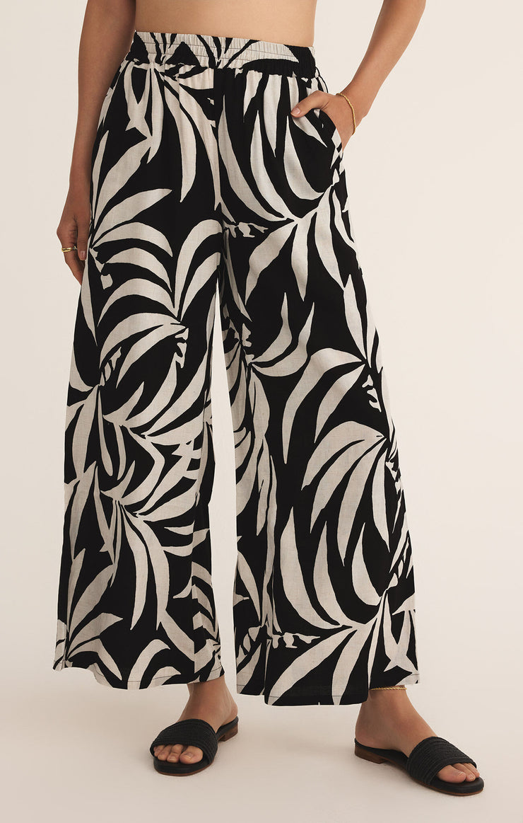 Pants Dante Tropical Linen Pant Black