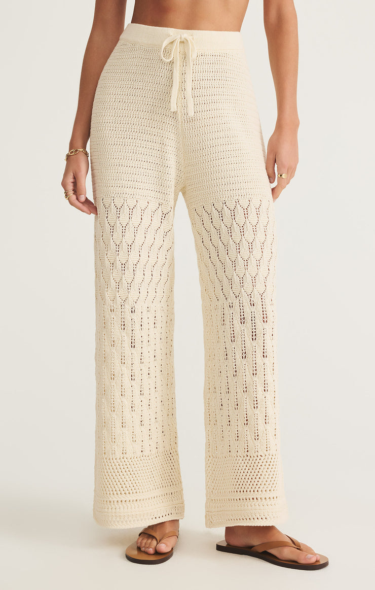 Pants Adia Crochet Pant Sea Salt