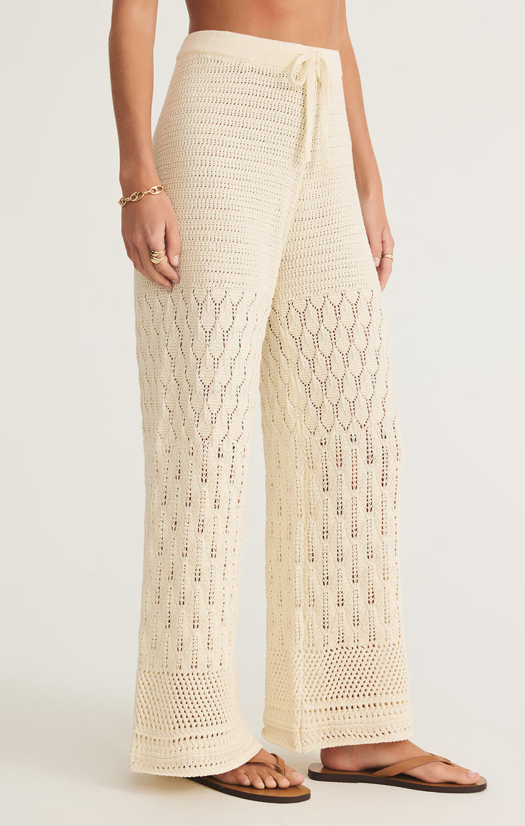 Pants Adia Crochet Pant Sea Salt