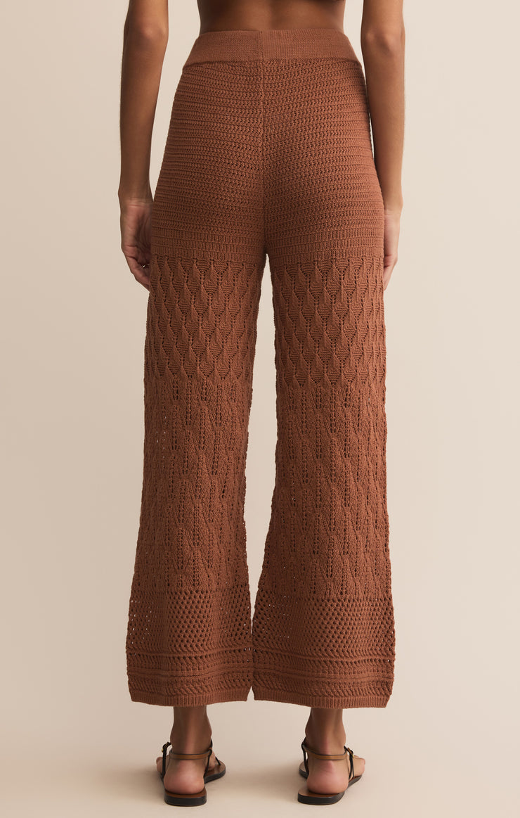 Pants Adia Crochet Pant Teakwood