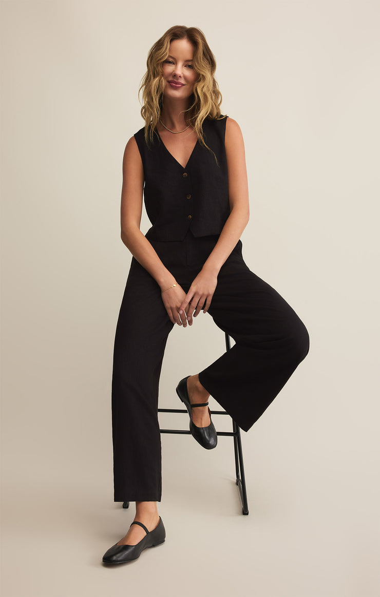 Pants Topanga Wide Leg Linen Pant Topanga Wide Leg Linen Pant