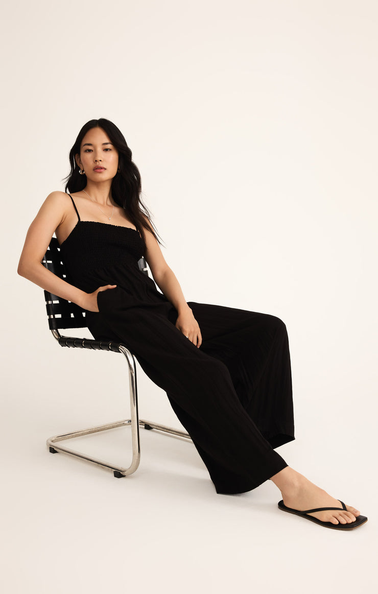 Pants Beachside Smocked Jumpsuit Beachside Smocked Jumpsuit