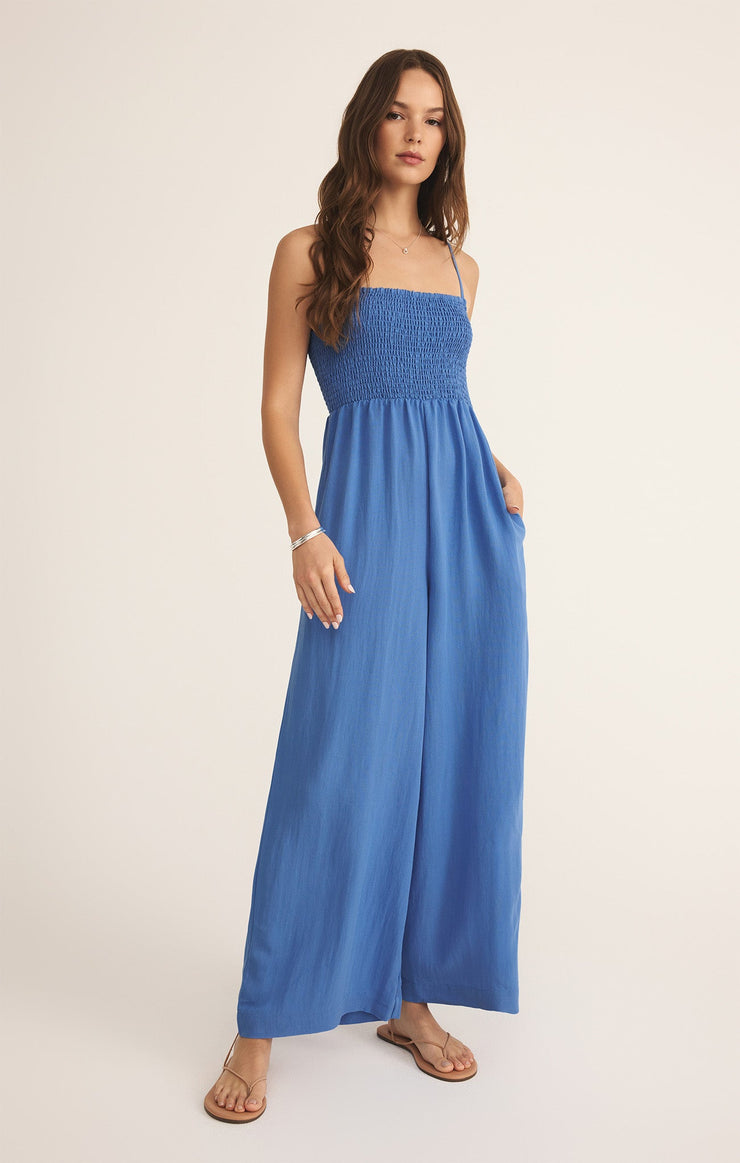 Pants Beachside Smocked Jumpsuit Beachside Smocked Jumpsuit