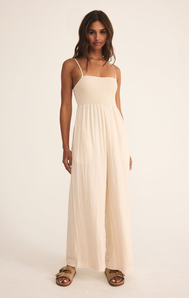 Pants Beachside Smocked Jumpsuit Beachside Smocked Jumpsuit