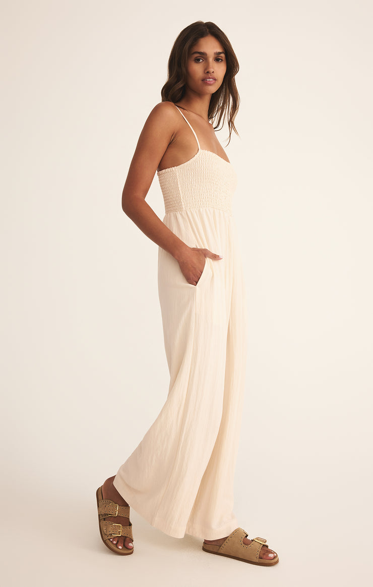 Pants Beachside Smocked Jumpsuit Beachside Smocked Jumpsuit