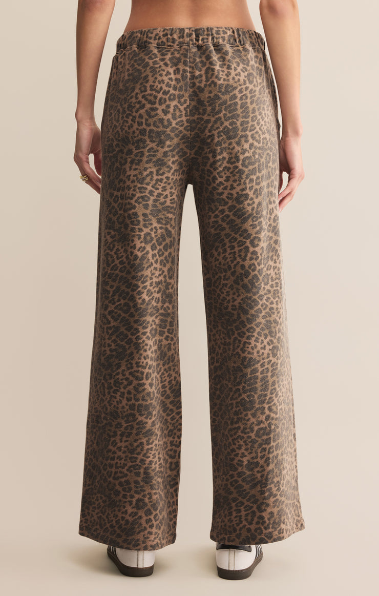 Pants Hunter Knit Leopard Pant Desert Tan