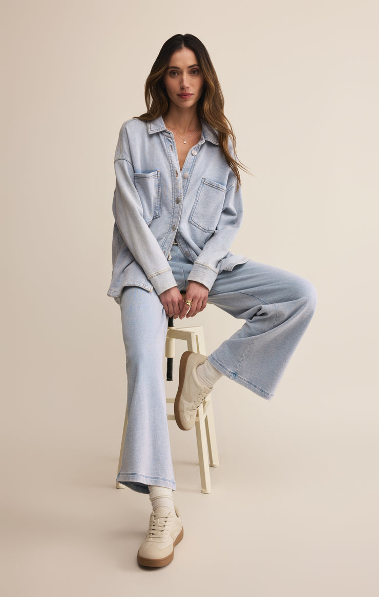 Pants Hunter Knit Denim Pant Washed Indigo