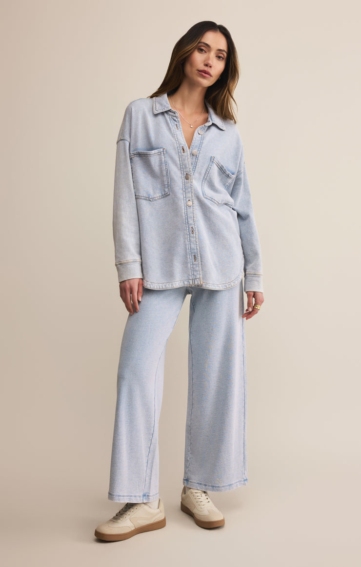 Pants Hunter Knit Denim Pant Washed Indigo