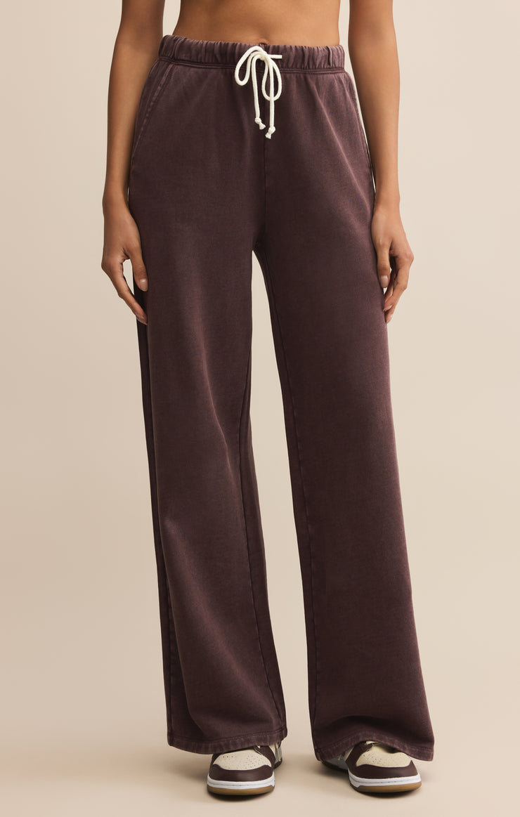 Pants Hunter Knit Pant Chocolate Cherry