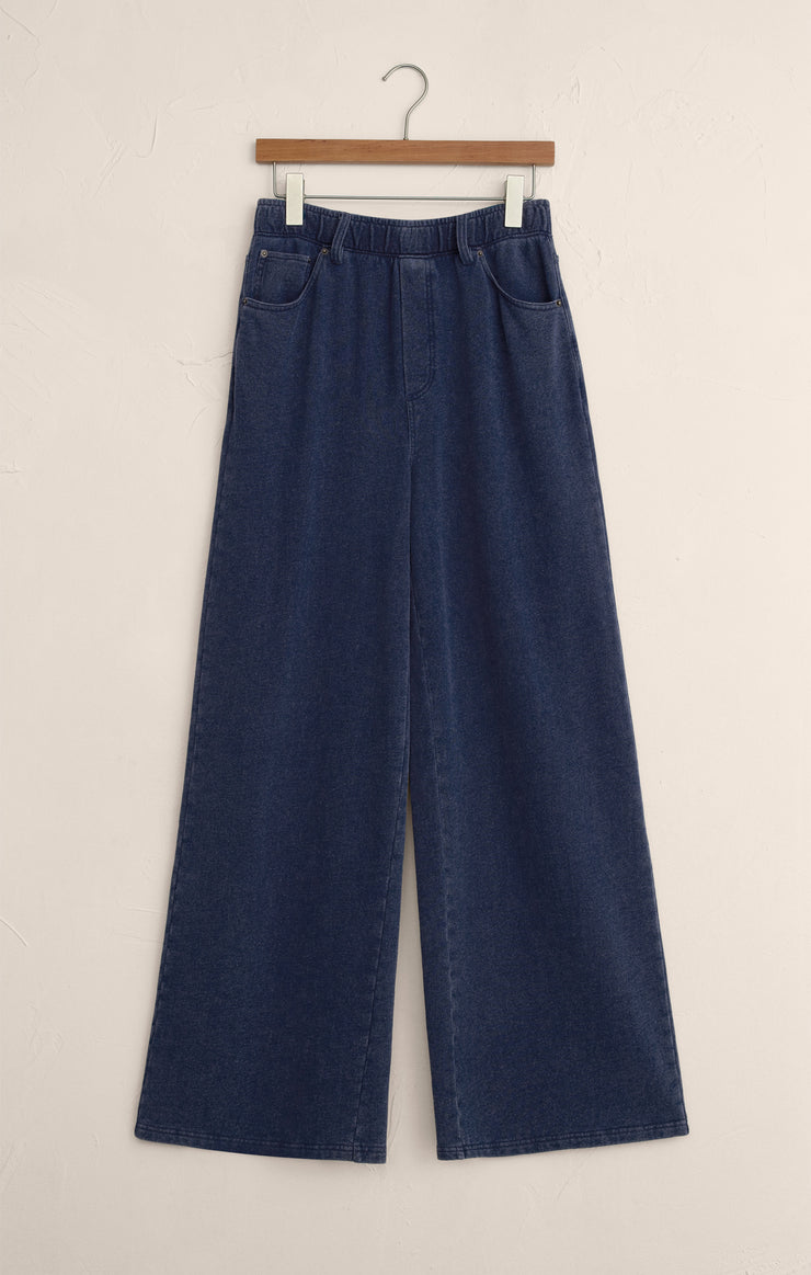 Pants Entourage Knit Denim Pant Indigo