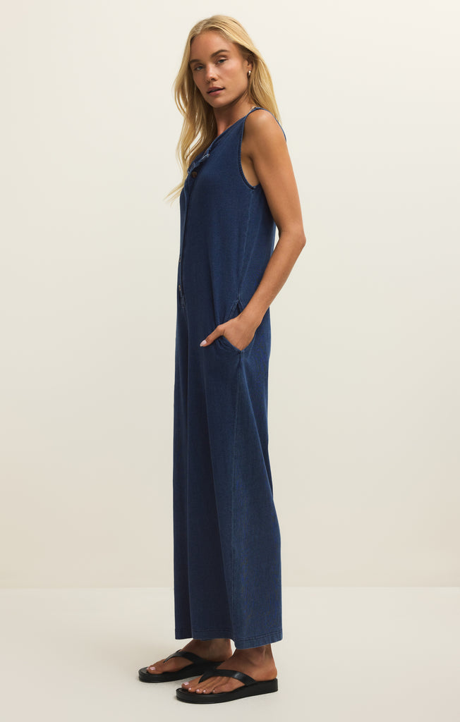 Fiona Jersey Denim Jumpsuit – Z SUPPLY