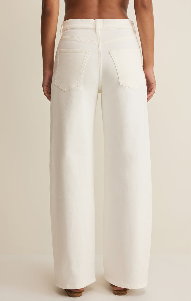 新品　正規品　Mサイズ　Bone Rigid Denim Pants　White Remi High Rise Denim Bowed Pant – Z SUPPLY