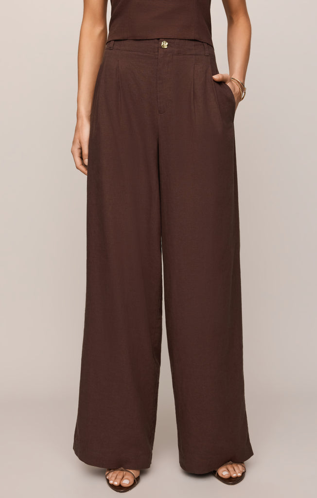 Magnolia Wide Leg Linen Trouser Pant – Z SUPPLY