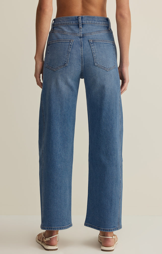 Luna High Rise Bowed Denim Crop Pant – Z SUPPLY