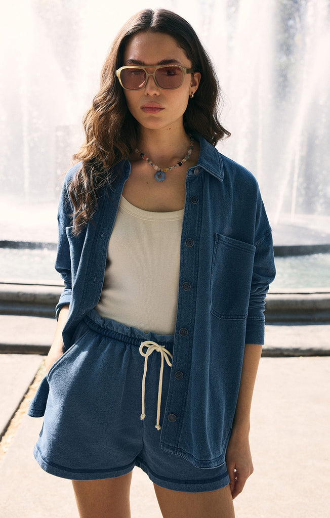 【KOOLOSET】08 Traction Short Sleeve Knit Short Sleeve Knit Top with Rolled Neckline – StoneFlowers
