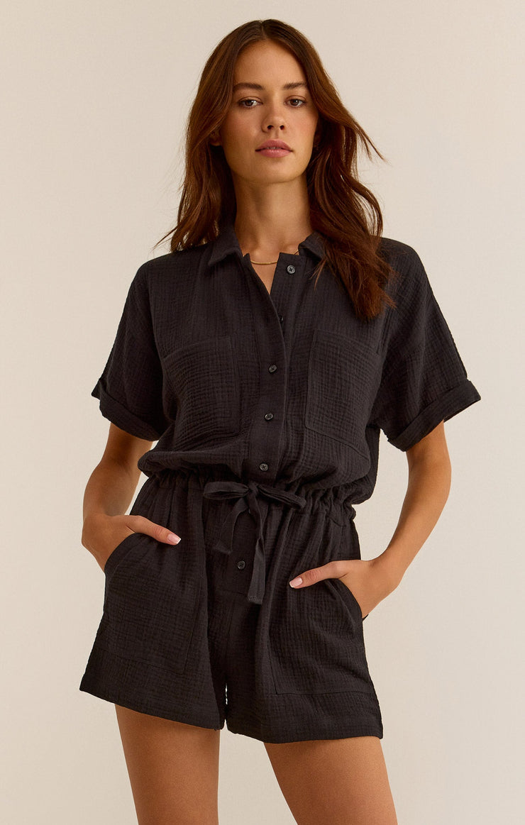 Shorts Lookout Gauze Romper Lookout Gauze Romper
