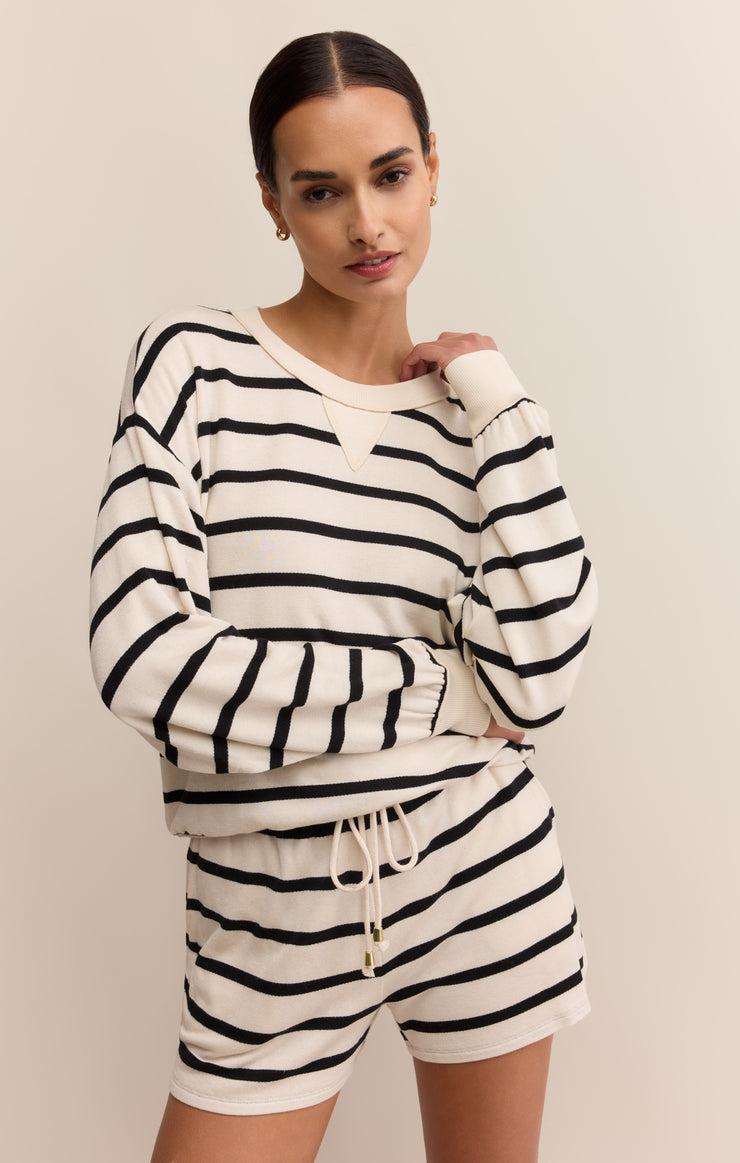 Shorts Dax Striped Modal Short Crystal