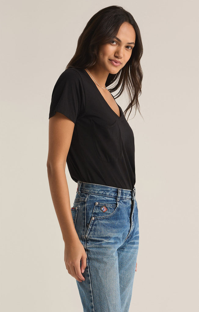 トップス PHEENY/MULTI BORDER POCKET TEE(BROWN) apparel_tops_undefeated_sunfad