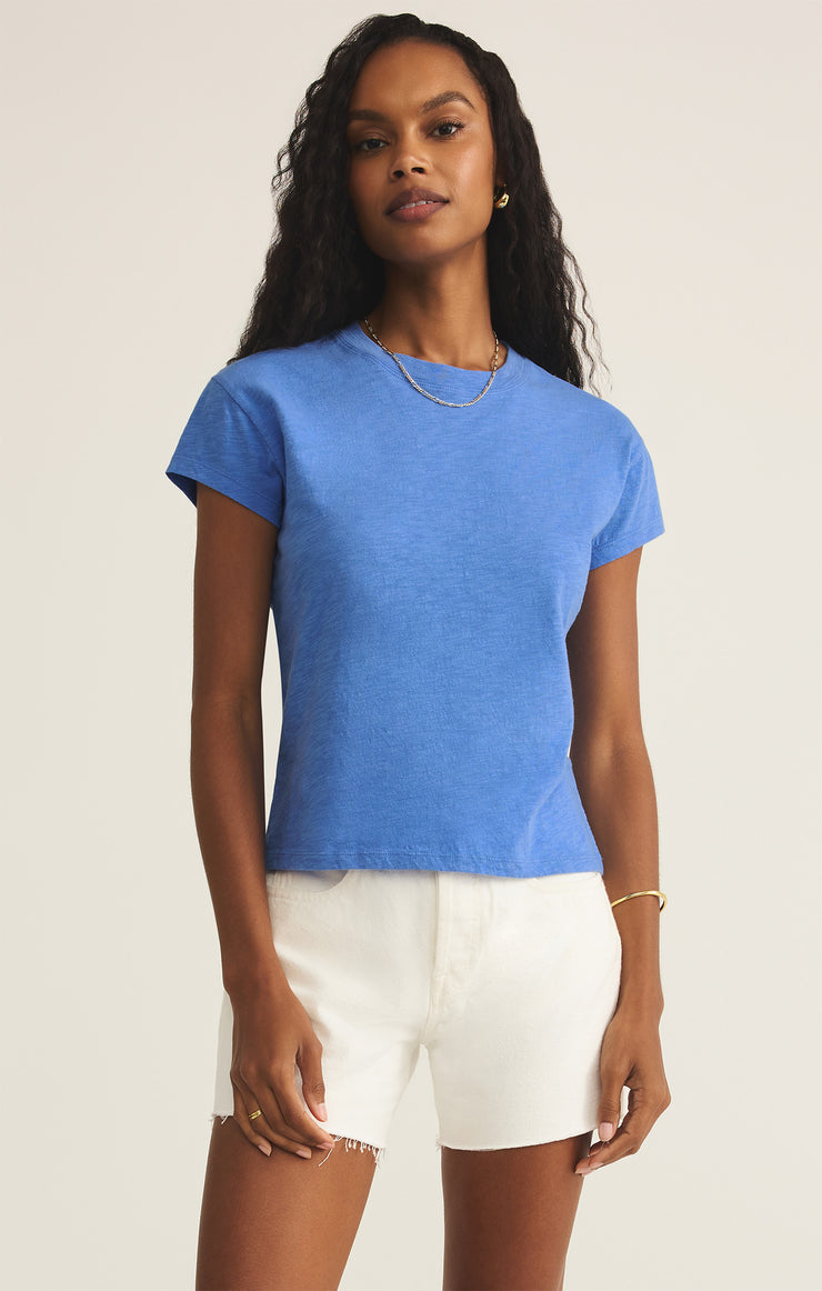 Tops Modern Slub Tee Bay Blue