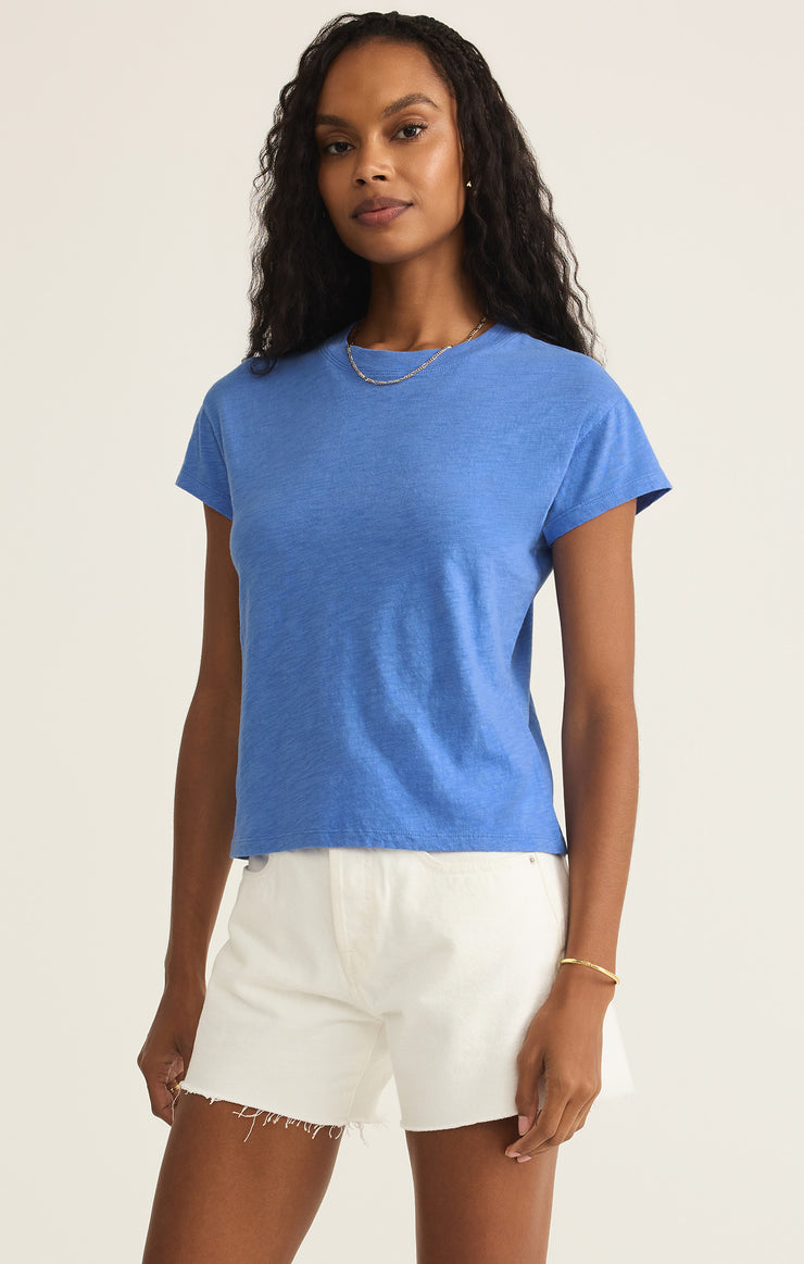 Tops Modern Slub Tee Bay Blue