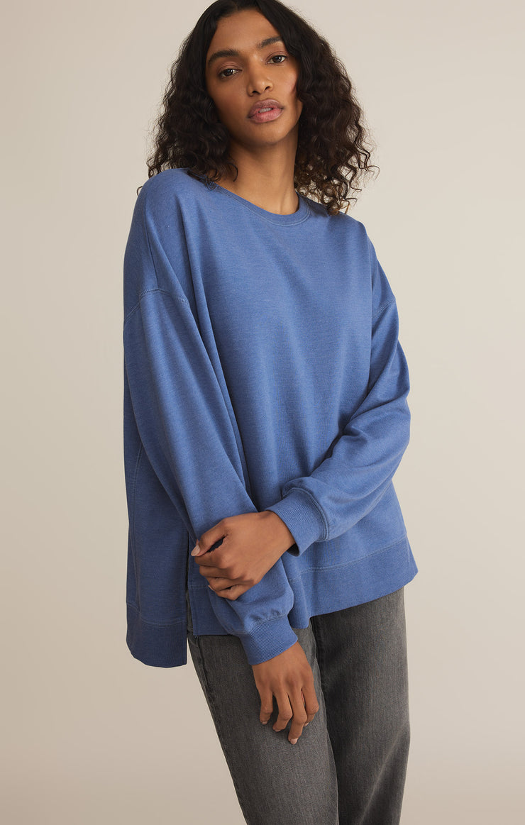Tops Modern Weekender Sweatshirt Riviera