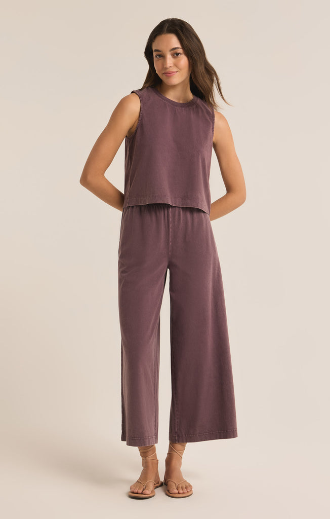 Sloane Cotton Jersey Tank Perfectly Taupe