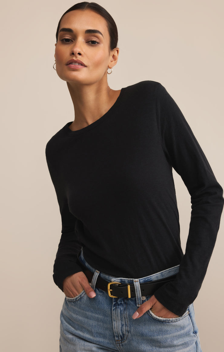 Tops Modern Slub Long Sleeve Top Modern Slub Long Sleeve Top