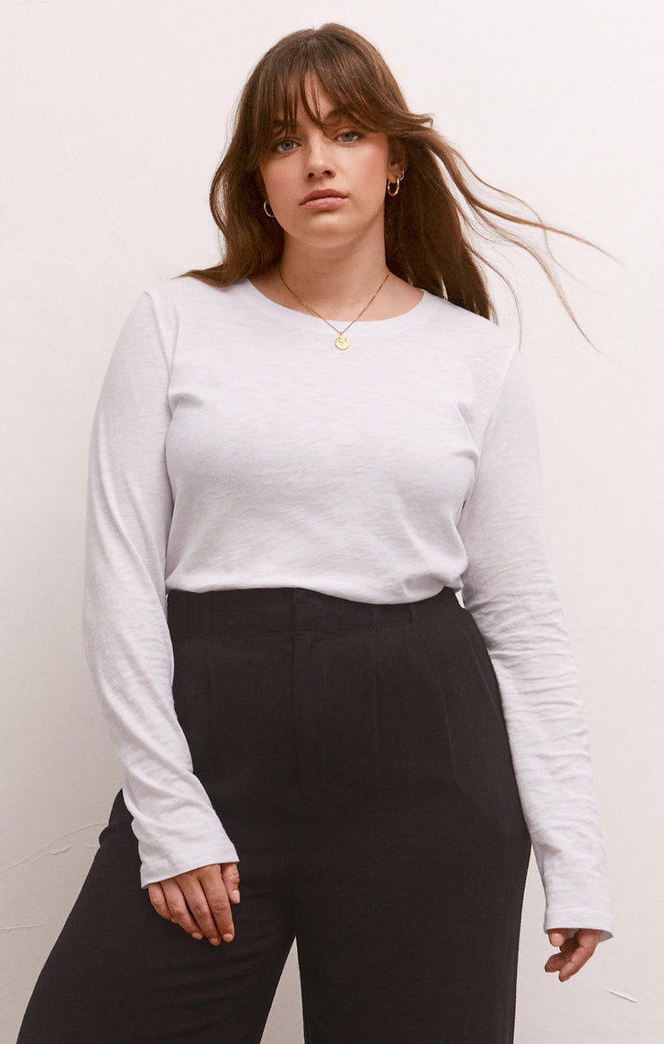 Tops Modern Slub Long Sleeve Tee Modern Slub Long Sleeve Tee
