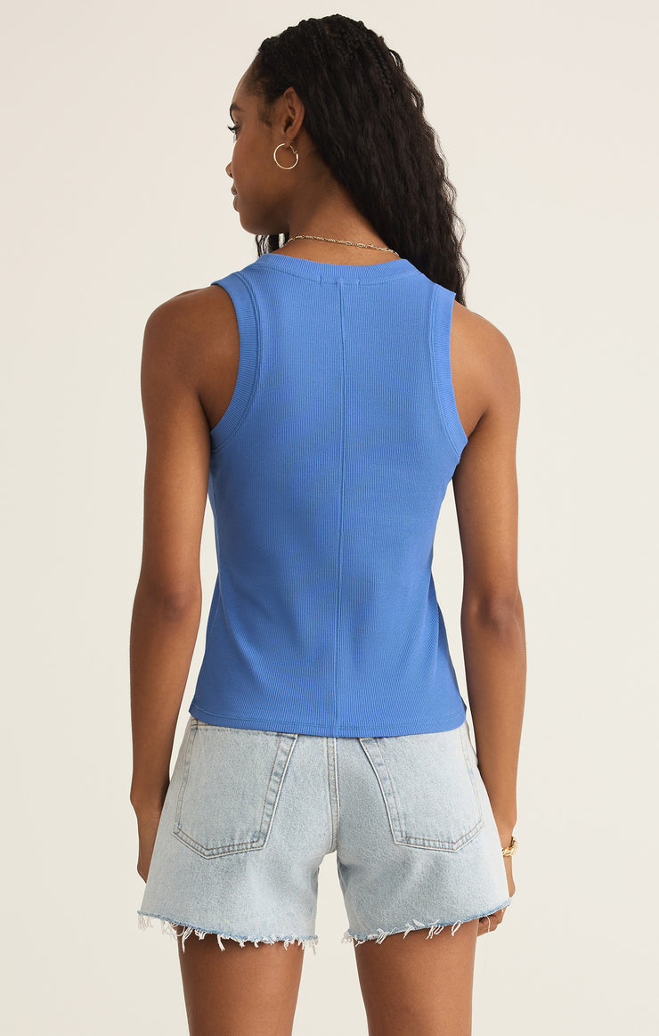 Tops Sirena Rib Tank Bay Blue