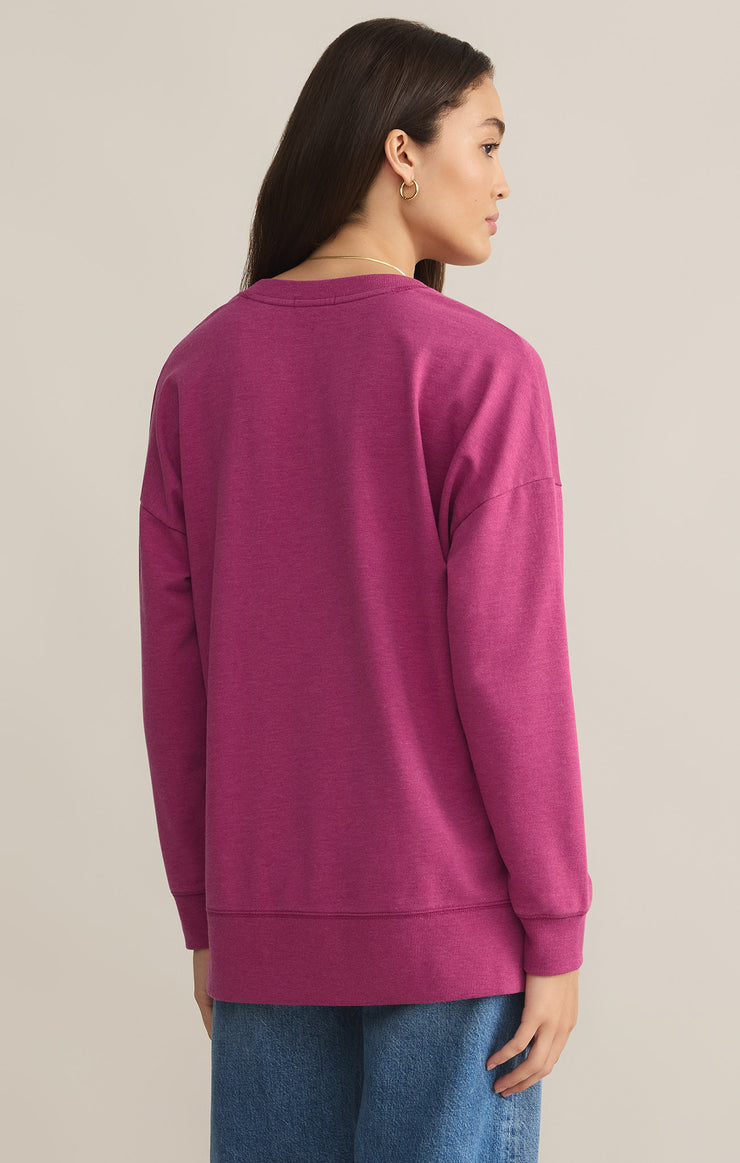 Tops Modern V-Neck Weekender Magenta
