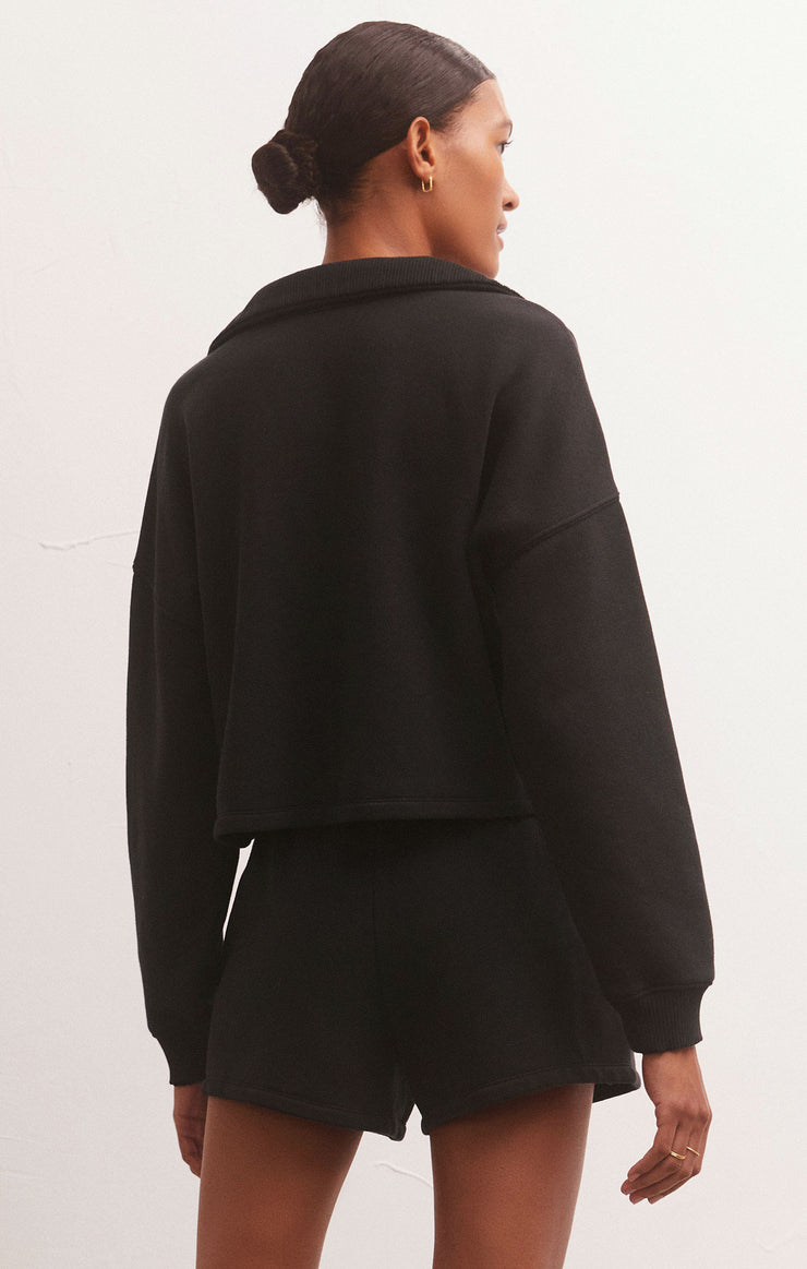 Tops Soho Fleece Sweatshirt Black