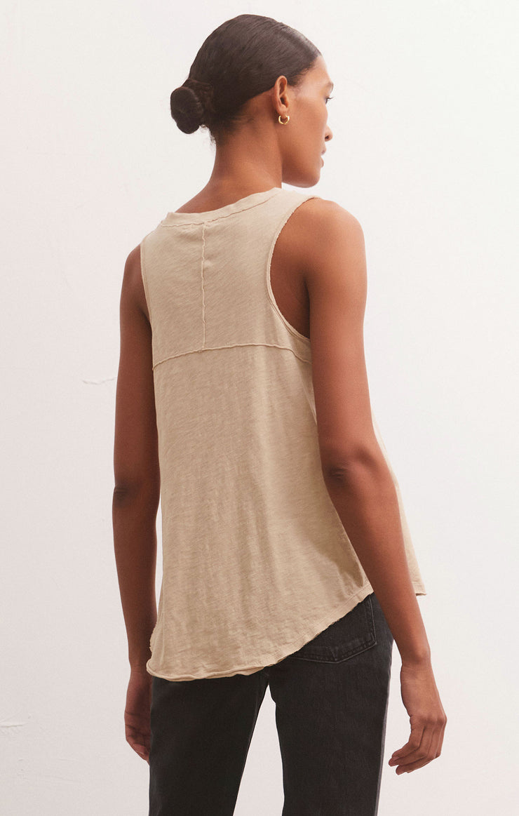 Tops Sun Drenched Vagabond Tank Birch