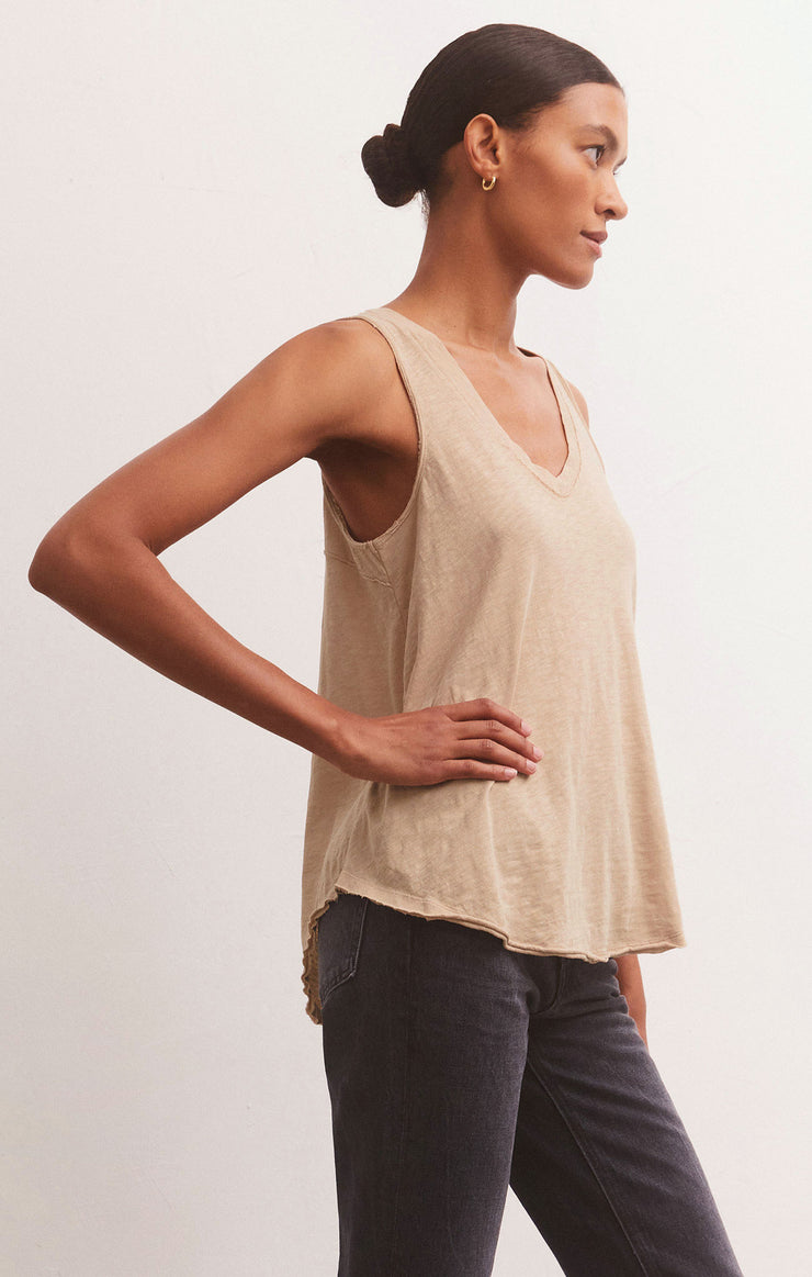 Tops Sun Drenched Vagabond Tank Birch