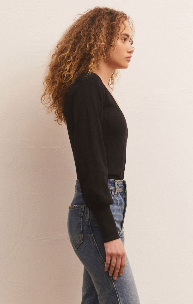 Tops Rylen Long Sleeve Top Black