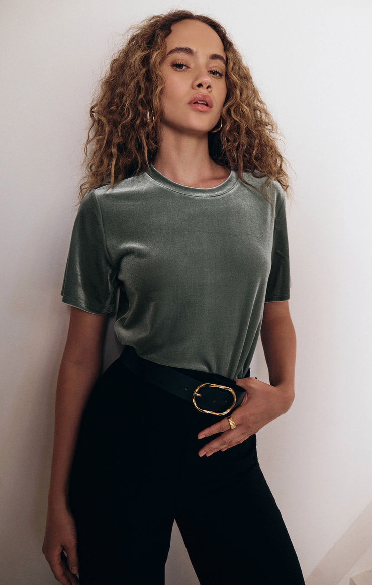 Tops Simone Velvet Top Simone Velvet Top