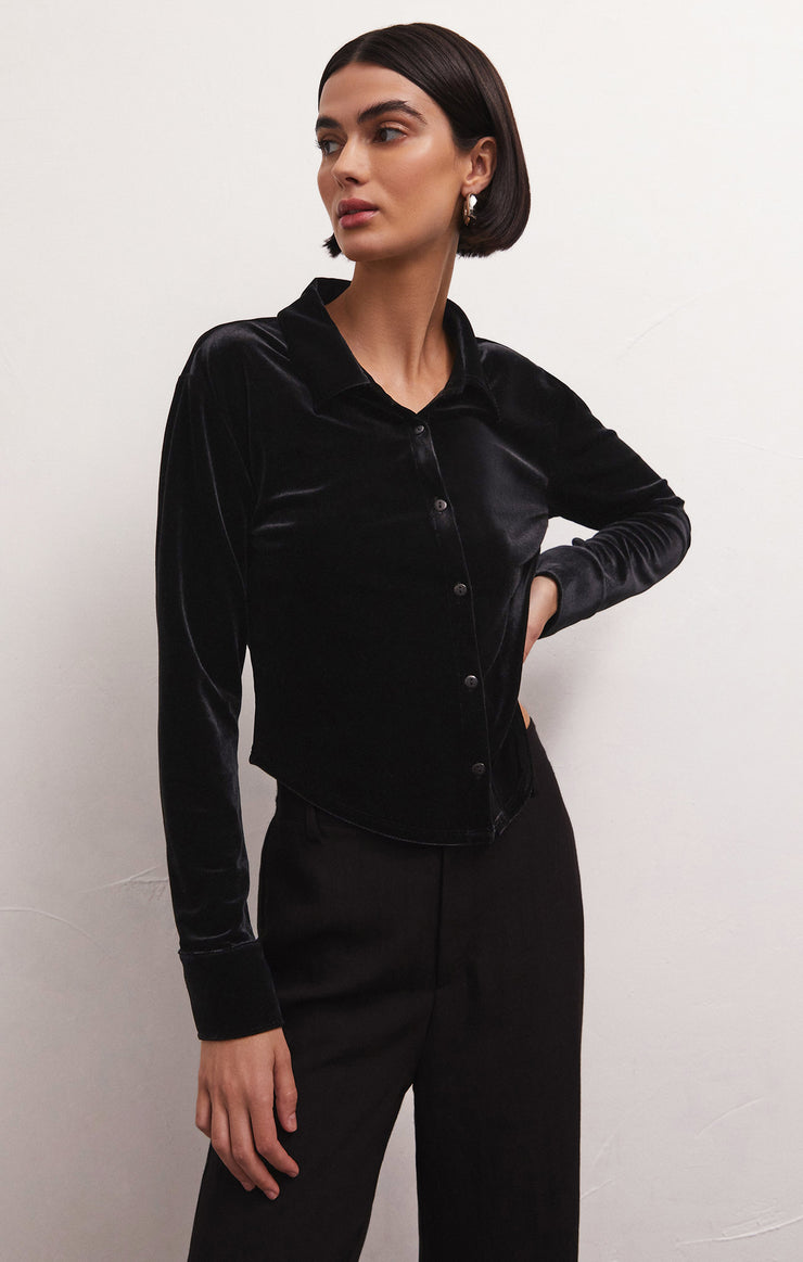 Tops Presley Velvet Top Presley Velvet Top