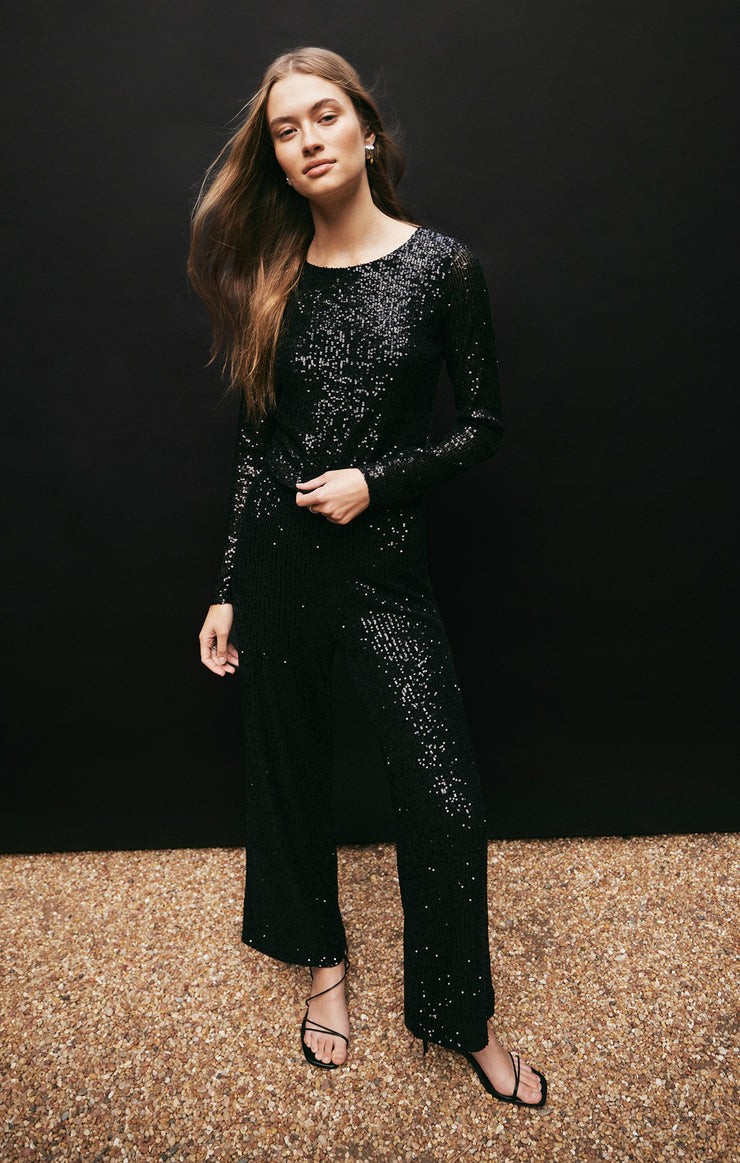 Pants Skylar Sequin Pant Black