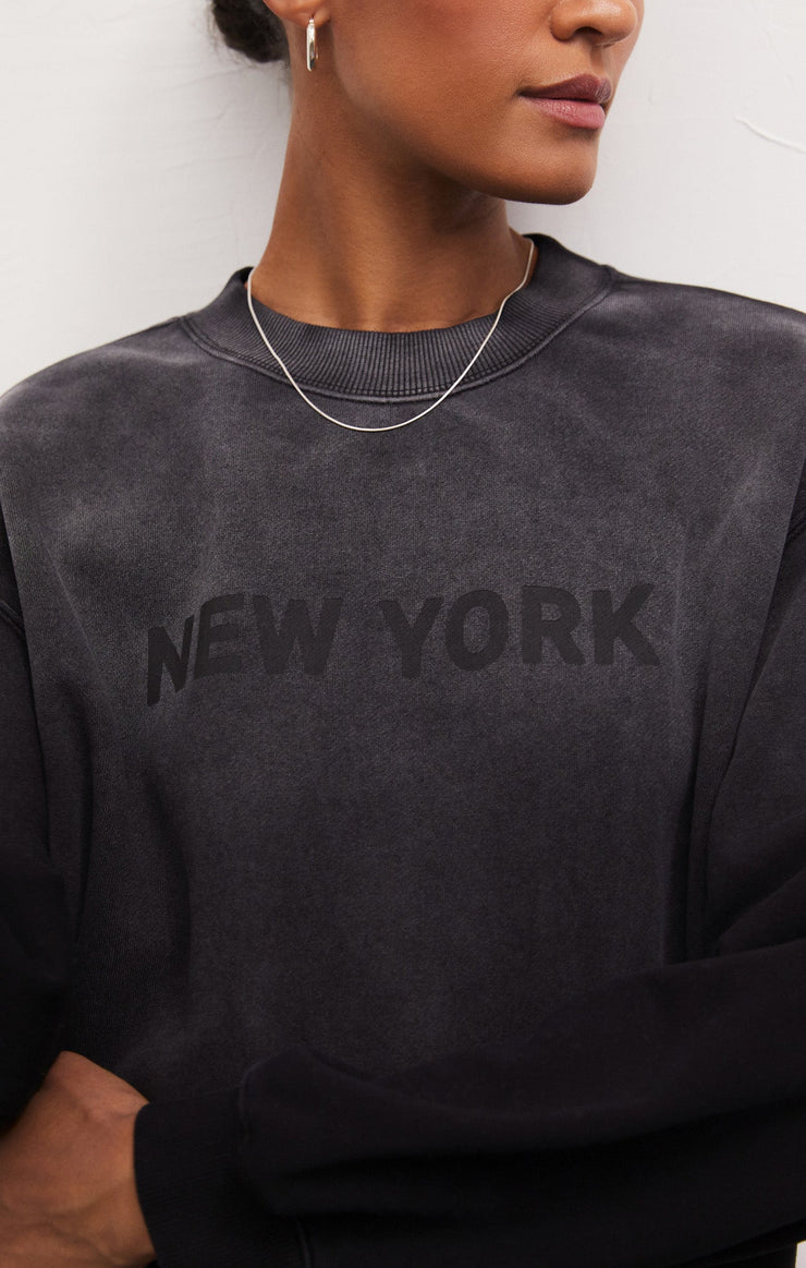 Tops Syd Destination Sweatshirt Black