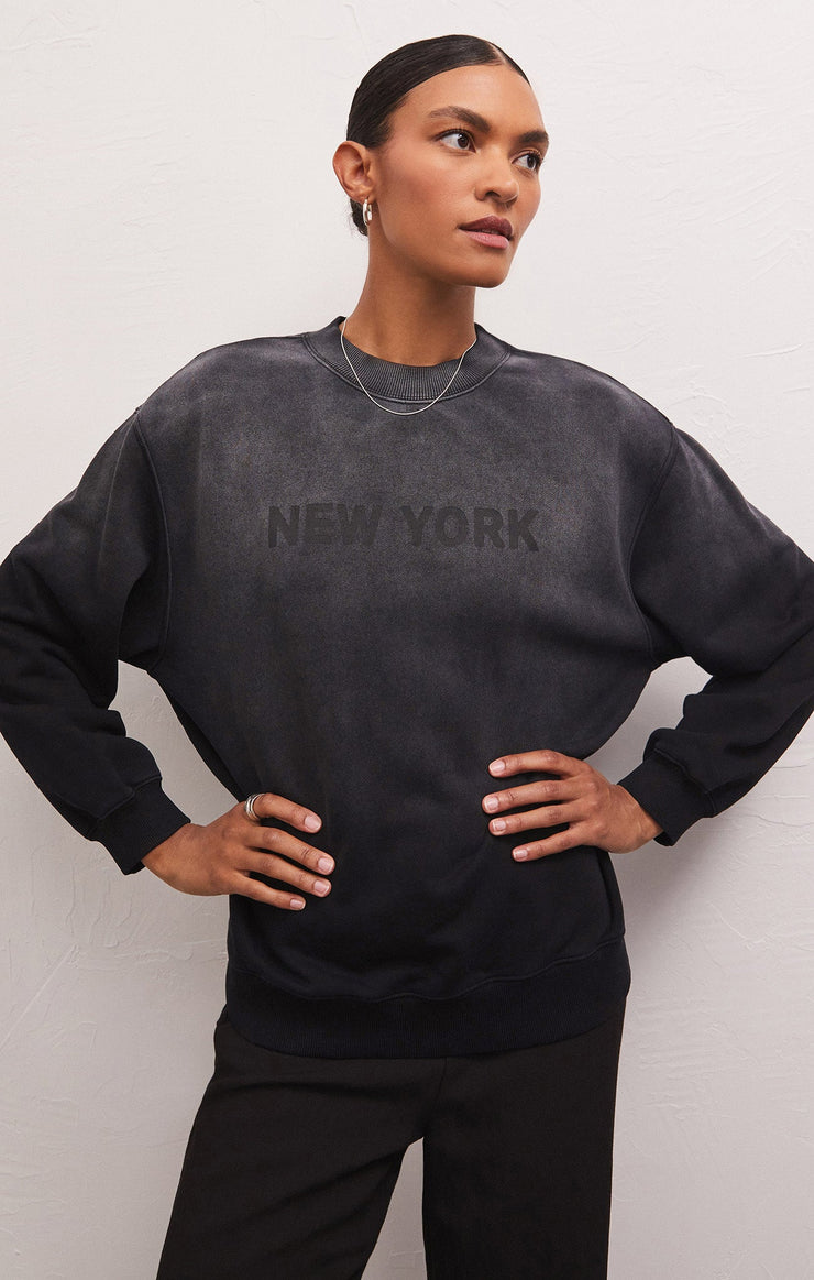 Tops Syd Destination Sweatshirt Black