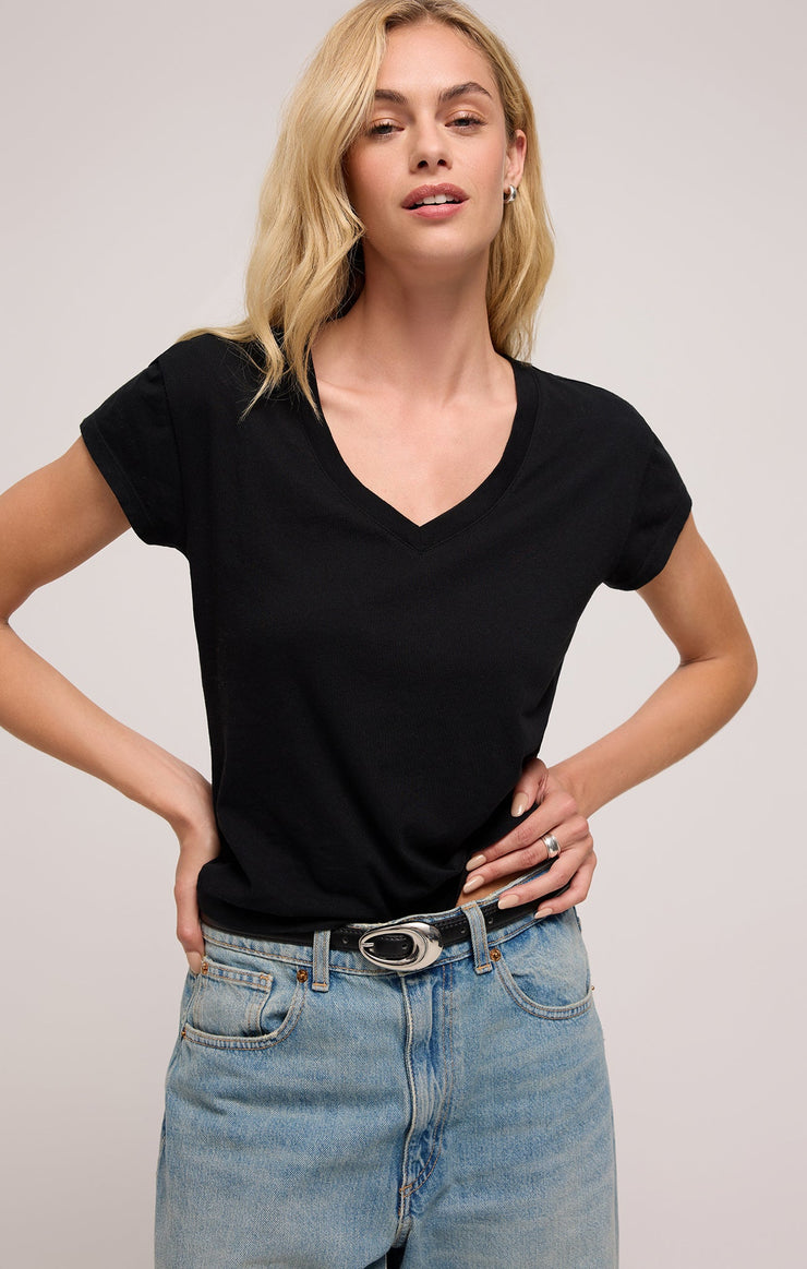 Tops Modern Jersey V-Neck Tee Modern Jersey V-Neck Tee