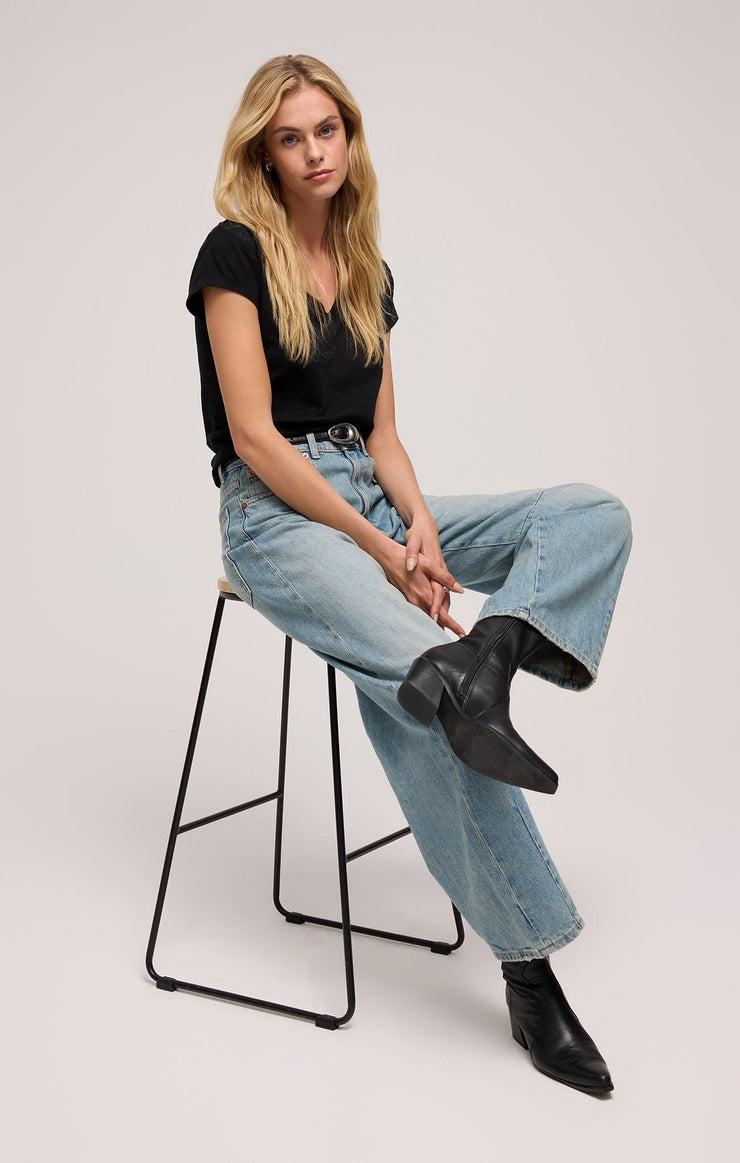 Tops Modern Jersey V-Neck Tee Modern Jersey V-Neck Tee