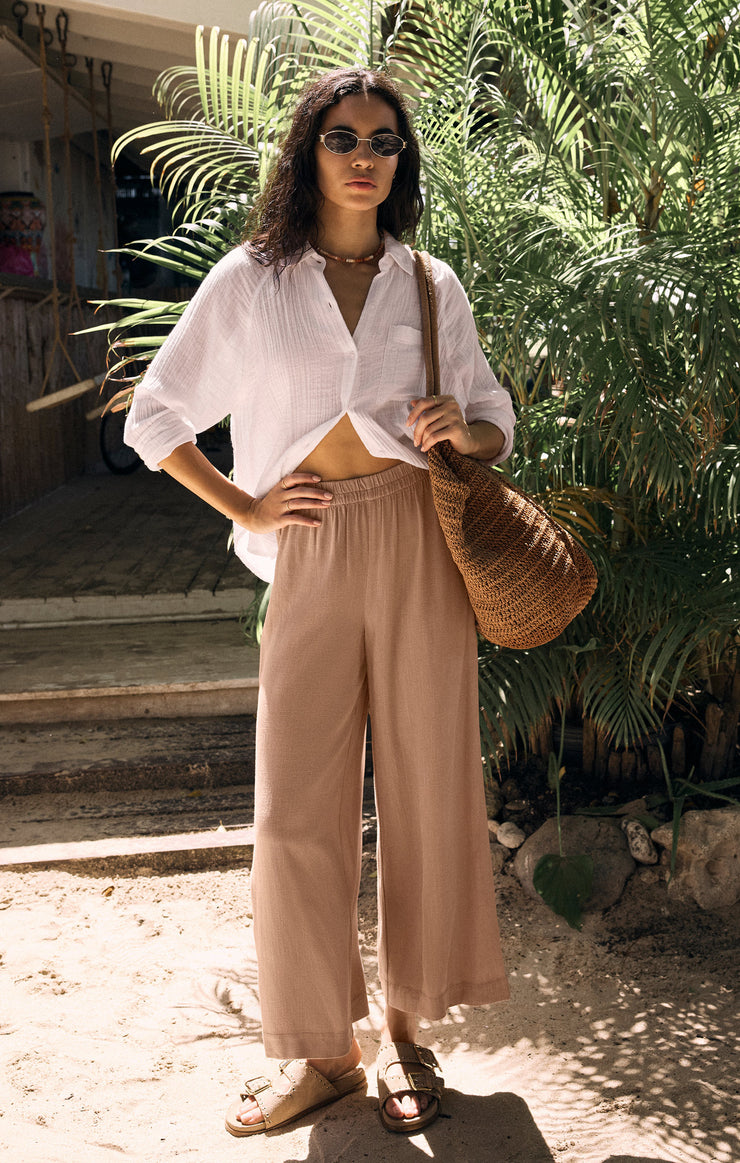 Tops Perfect Airy Gauze Button Up Perfect Airy Gauze Button Up