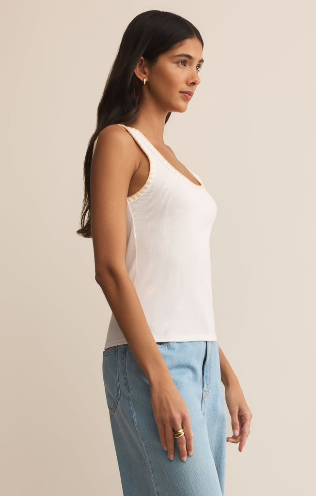 Jaidynn Whipstitch Rib Tank – Z SUPPLY
