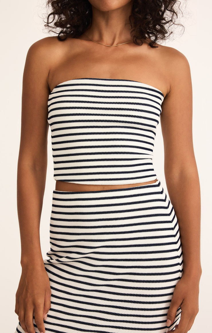 Tops Caffari Stripe Tube Top Caffari Stripe Tube Top