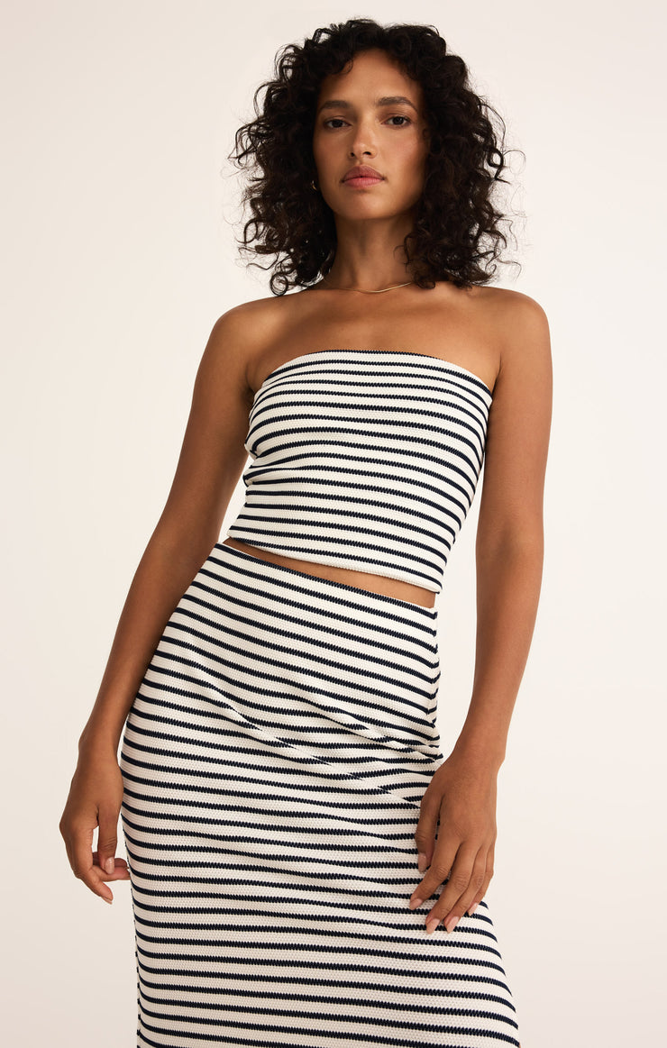 Tops Caffari Stripe Tube Top Caffari Stripe Tube Top